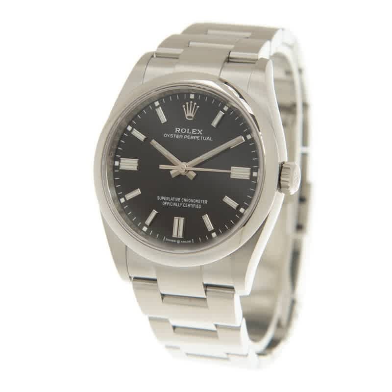 Rolex Oyster Perpetual 36 Automatic Chronometer Black Dial Watch 126000BKSO