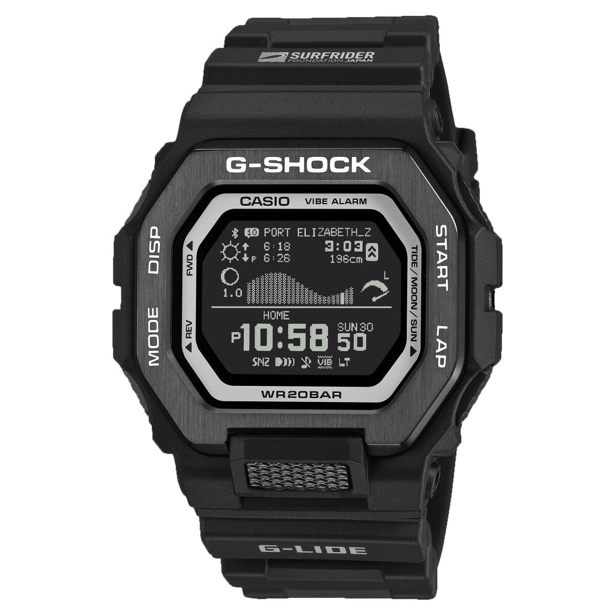CASIO G SHOCK G LIDE SURFRIDER FOUNDATION JAPAN Collaboration Bluetooth Equipped