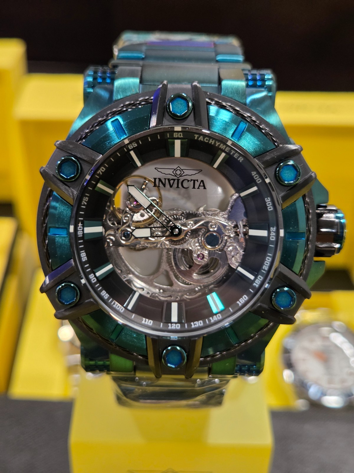 50784🔥 Invicta Bolt Phantom Automatic Men’s Watch 52mm Green