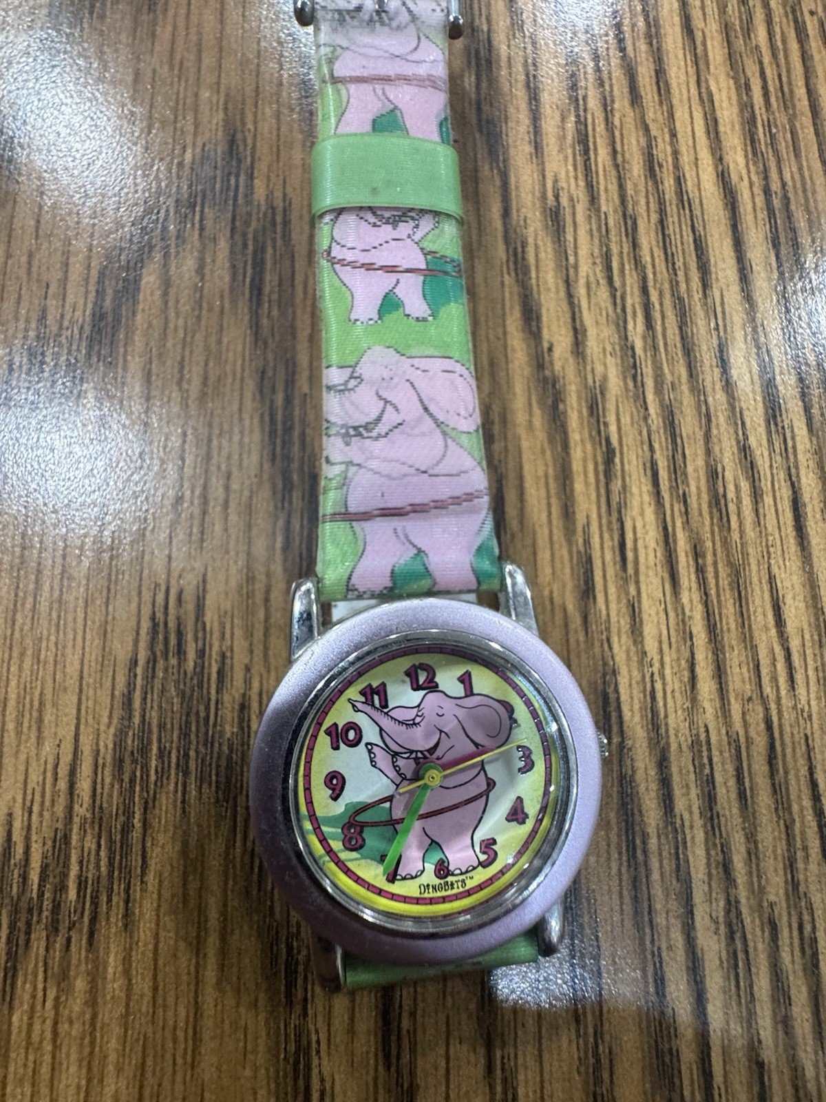 Dingbats Pink Elephant Watch Hologram Band