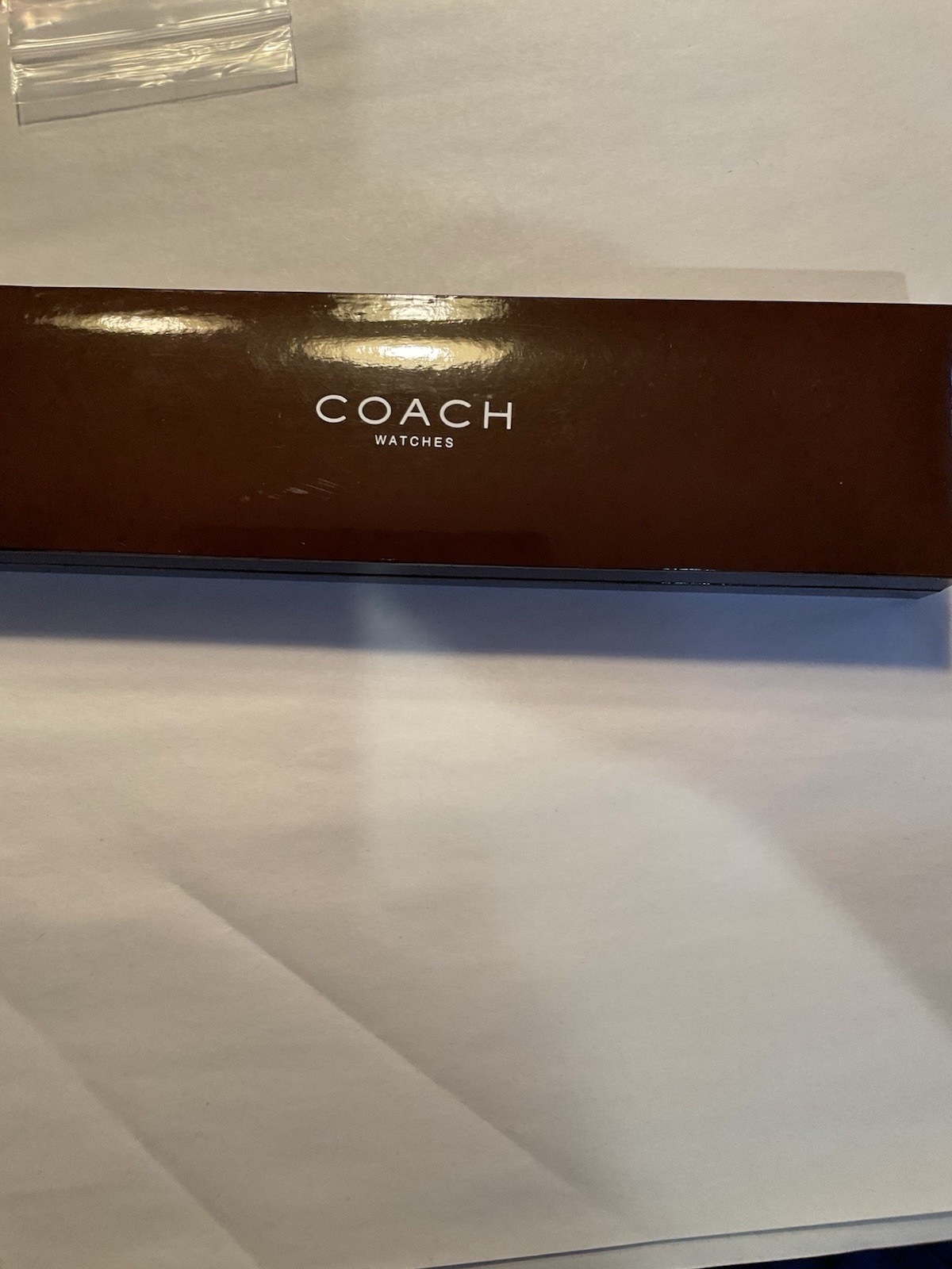 Coach Scribbles Watch Multicolor Logo Dial White Band Swiss Made Needs Battery