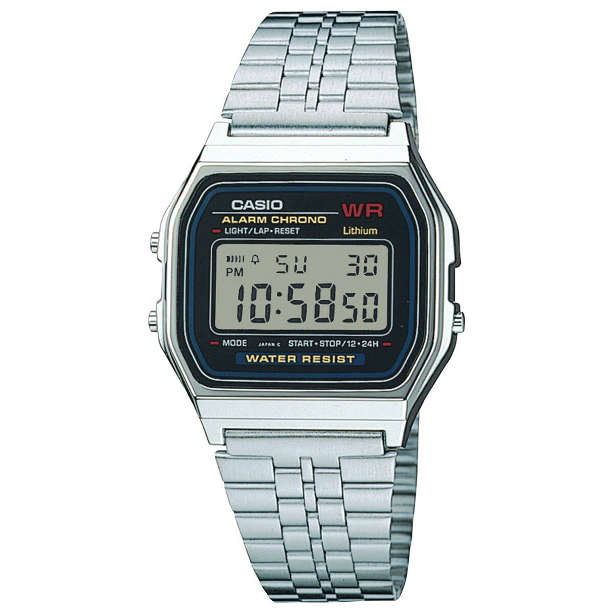 CASIO Collection A159WA-N1JH Unisex Watch Digital Silver 2025 New item with Box