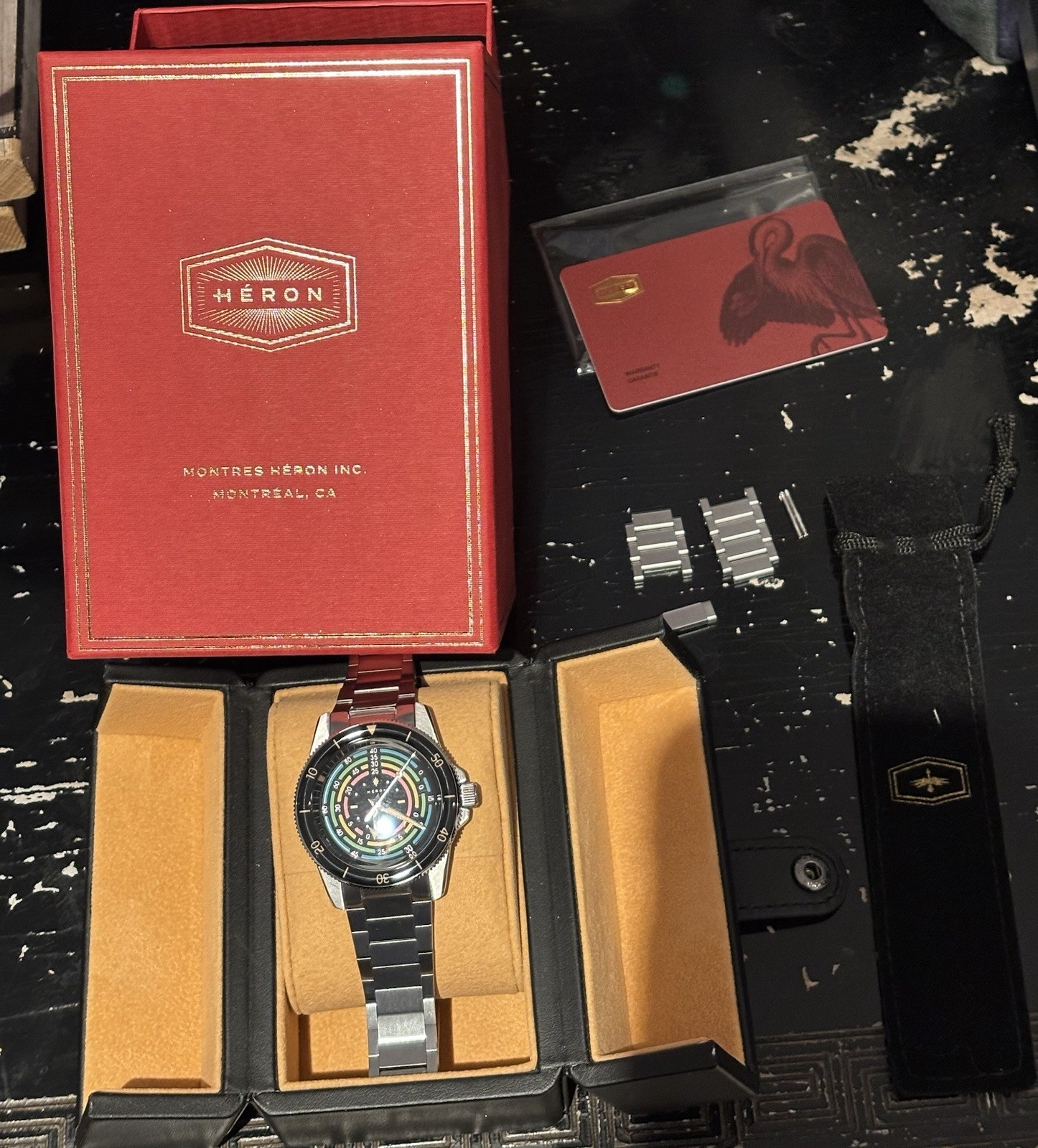 Pre- Owned Heron Marinor Rainbow Decompression Diver – Sold Out, Hardened Steel