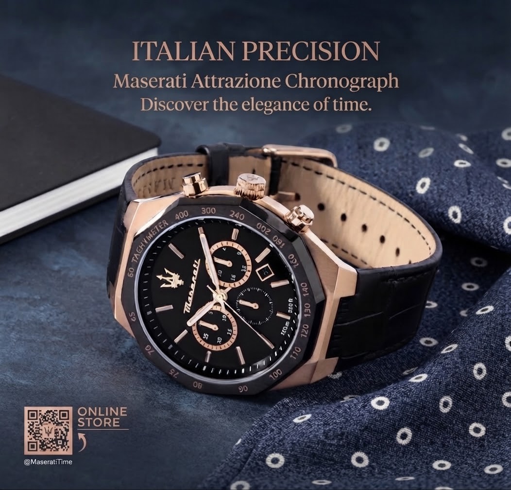 maserati watch men
