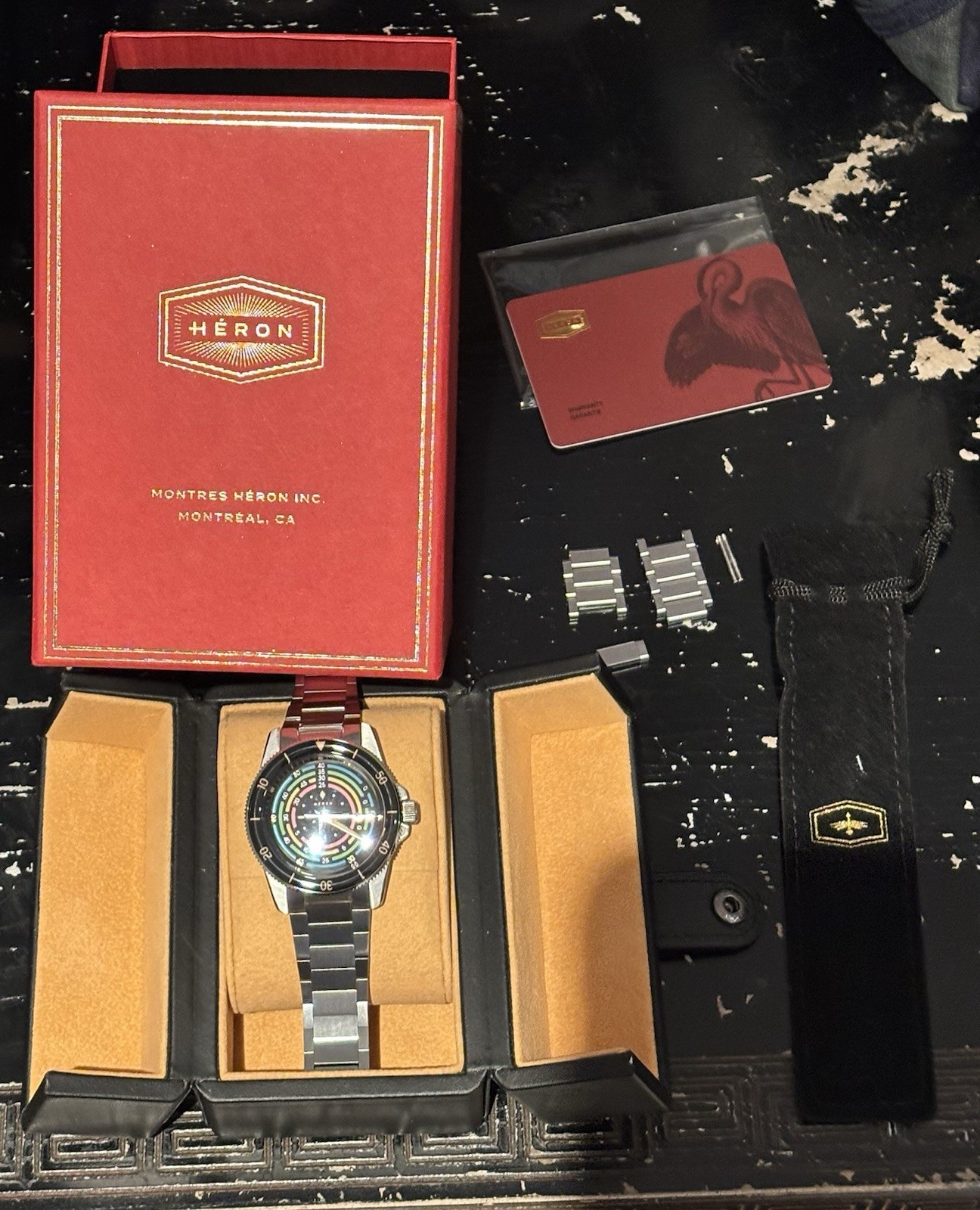 Pre- Owned Heron Marinor Rainbow Decompression Diver – Sold Out, Hardened Steel
