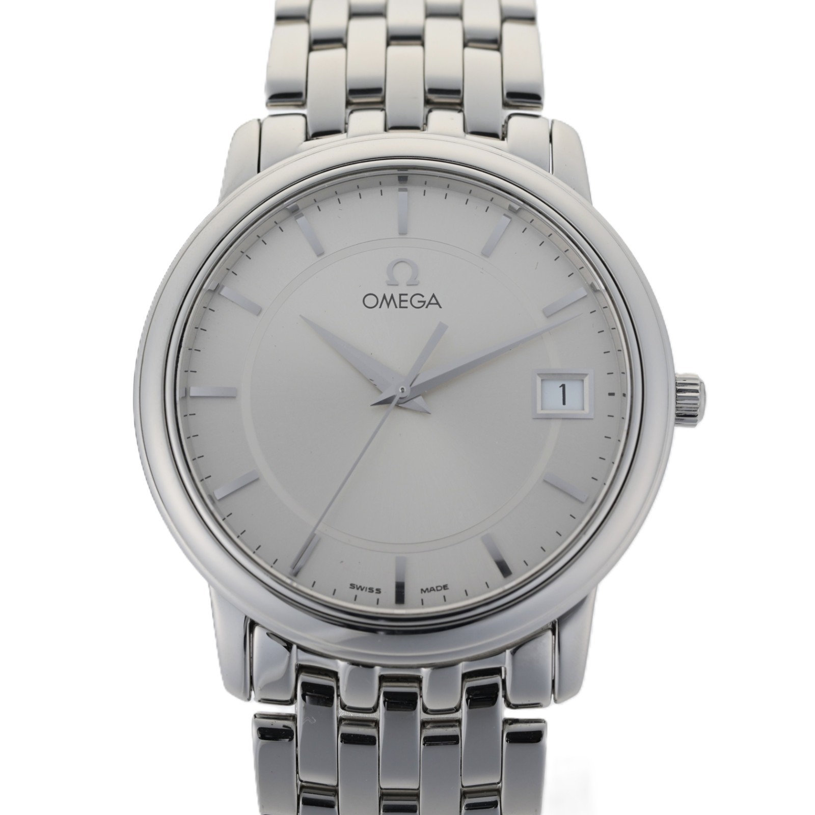 OMEGA DeVille Prestige 4510.31.00 Quartz 34.4mm Silver Watch