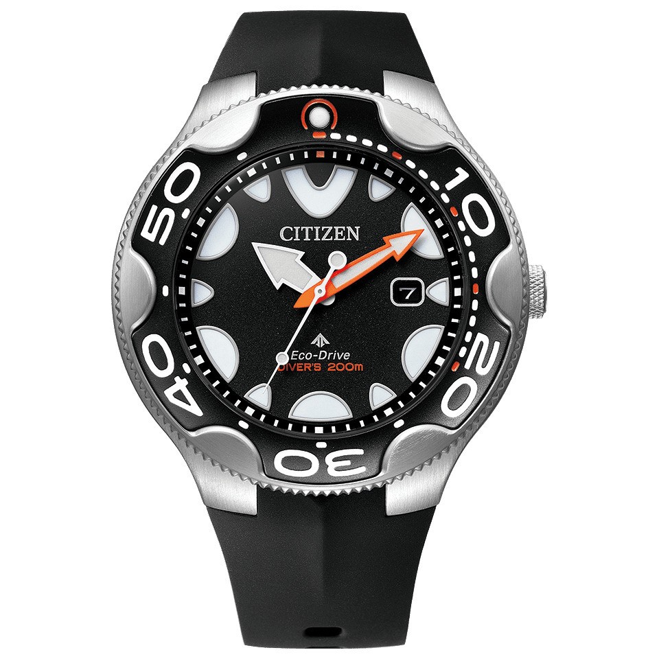 with Defects Citizen Eco Drive Promaster MARINE Black Diver’s Watch CITIZEN