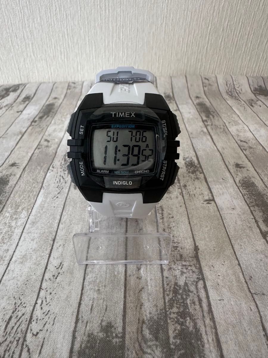 TIMEX Expedition T49901 Digital Watch Black White