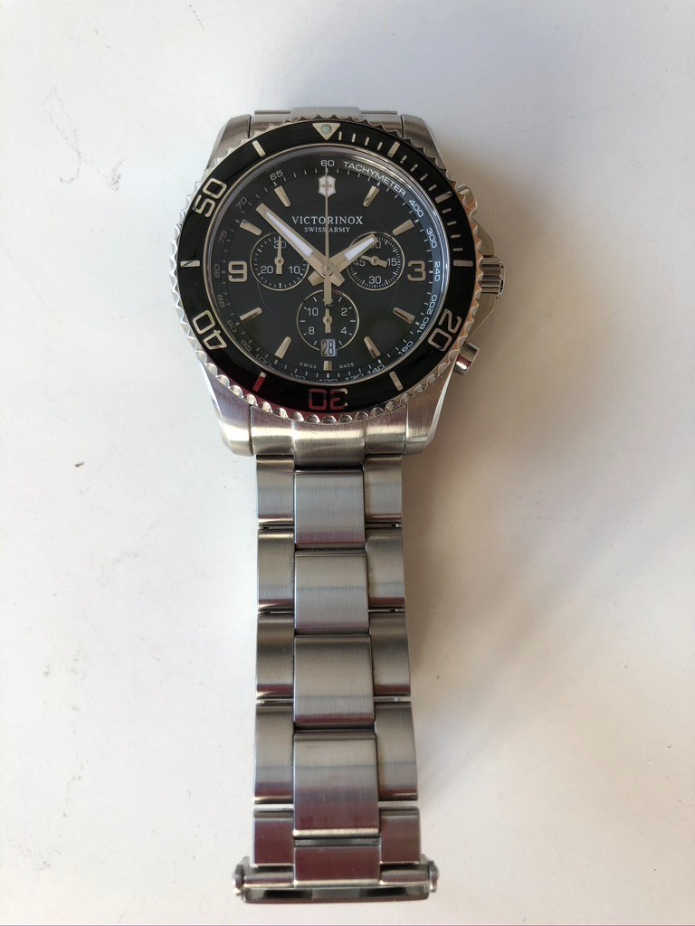 Victorinox Maverick Black Men’s Watch – 241695