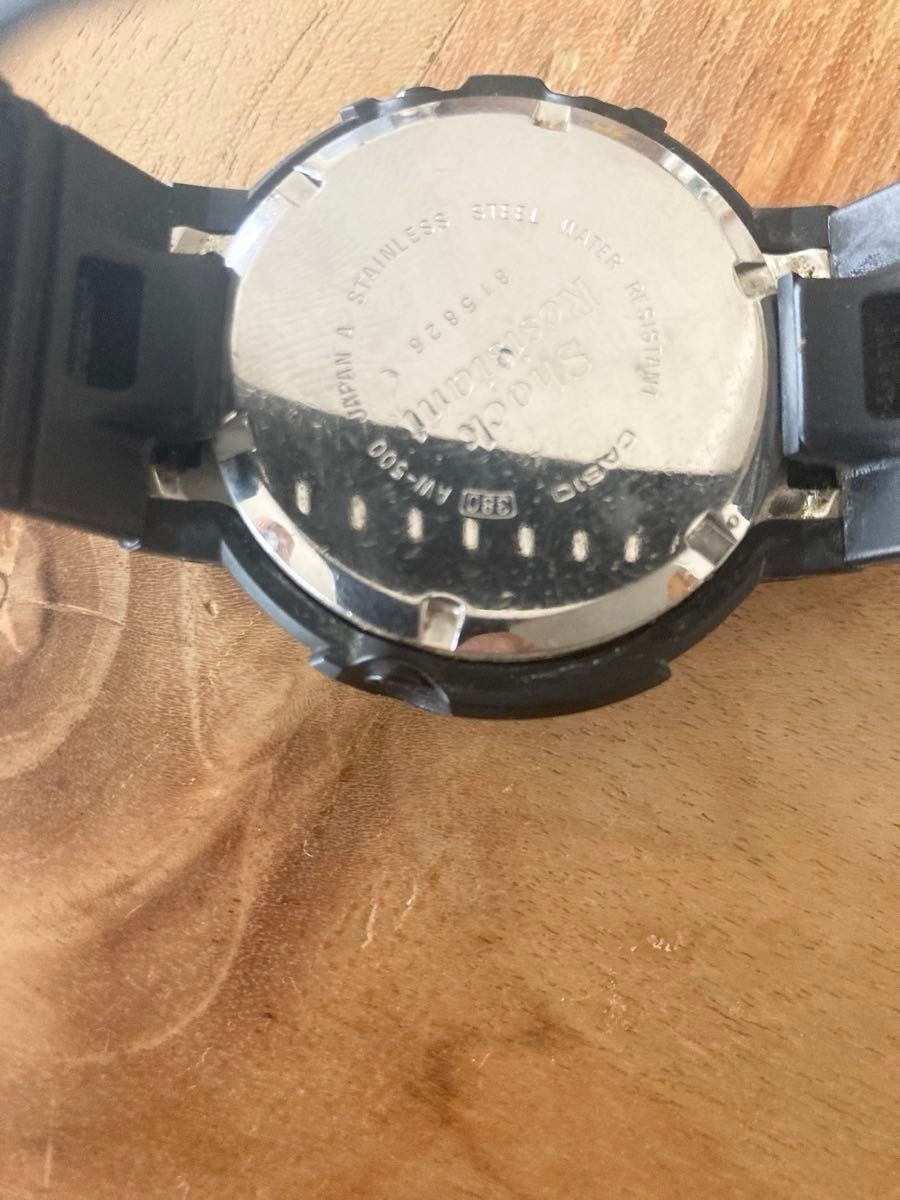 First Generation Box Included CASIO G-Shock AW 500 Digital Analog Black Made in