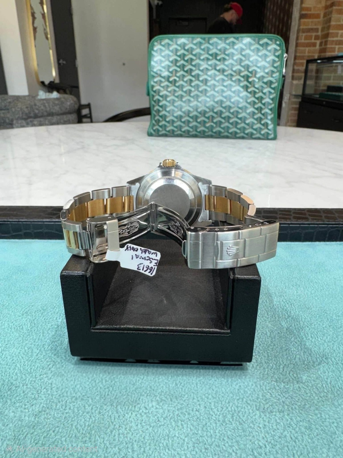 Rolex Submariner Date Automatic Blue Dial/Bezel Two-Tone 40mm 300m