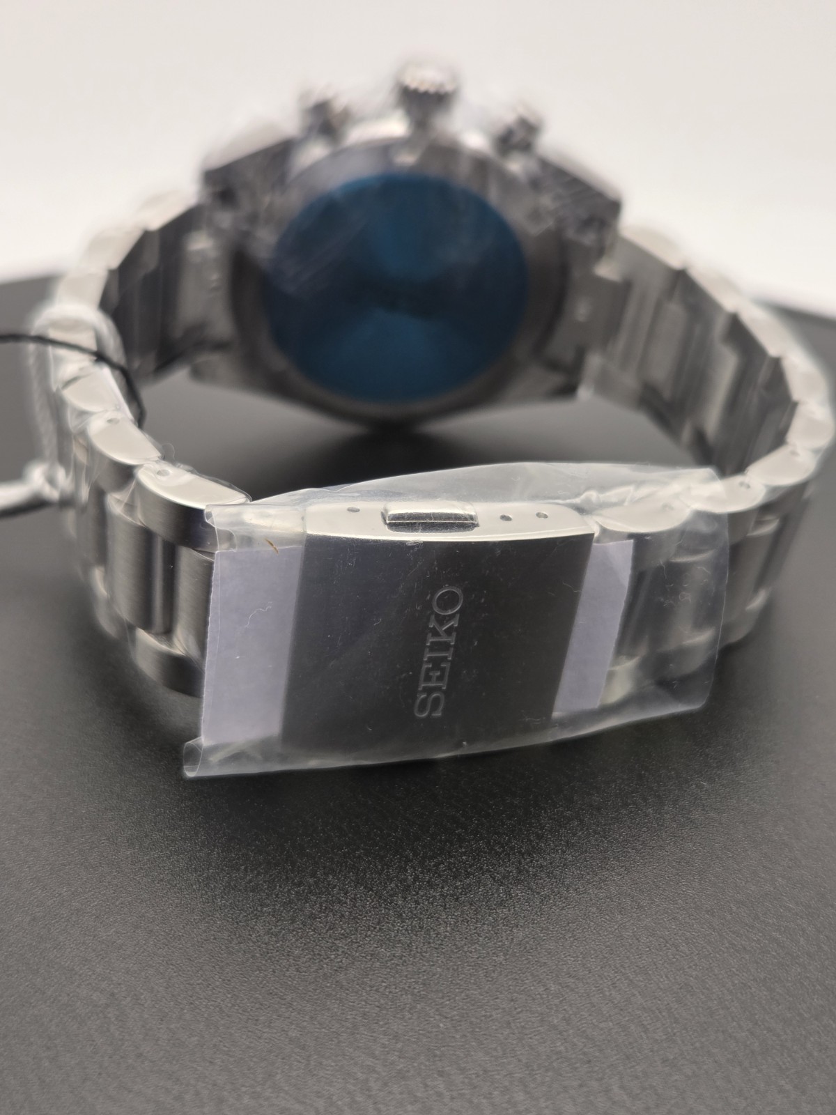 Seiko Prospex Speedtimer White Dial Stainless Steel Bracelet Watch SSC813
