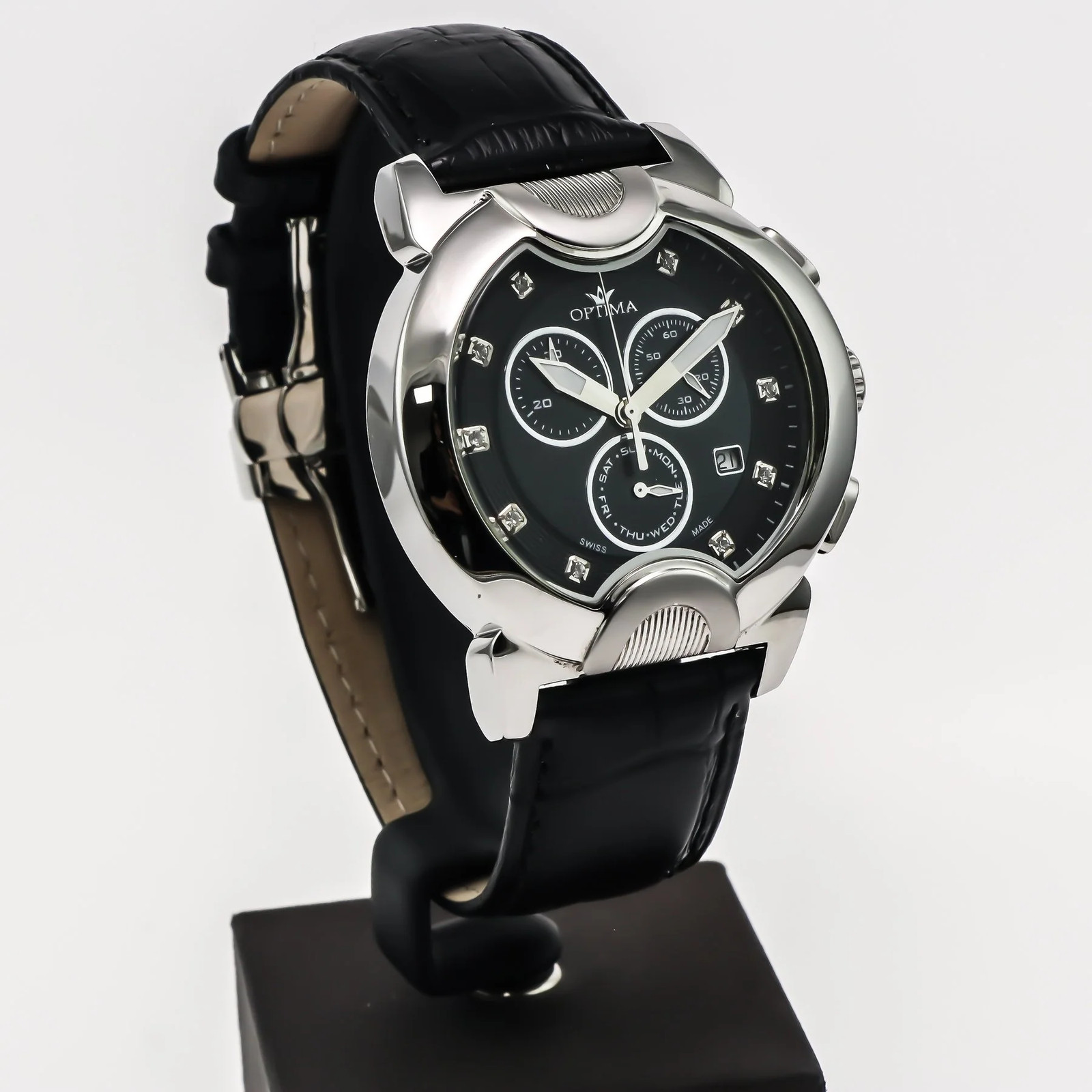 Optima – Swiss chronograph – OSC233-SL-8 Chronograph Swiss Ronda Quartz 45.9 mm