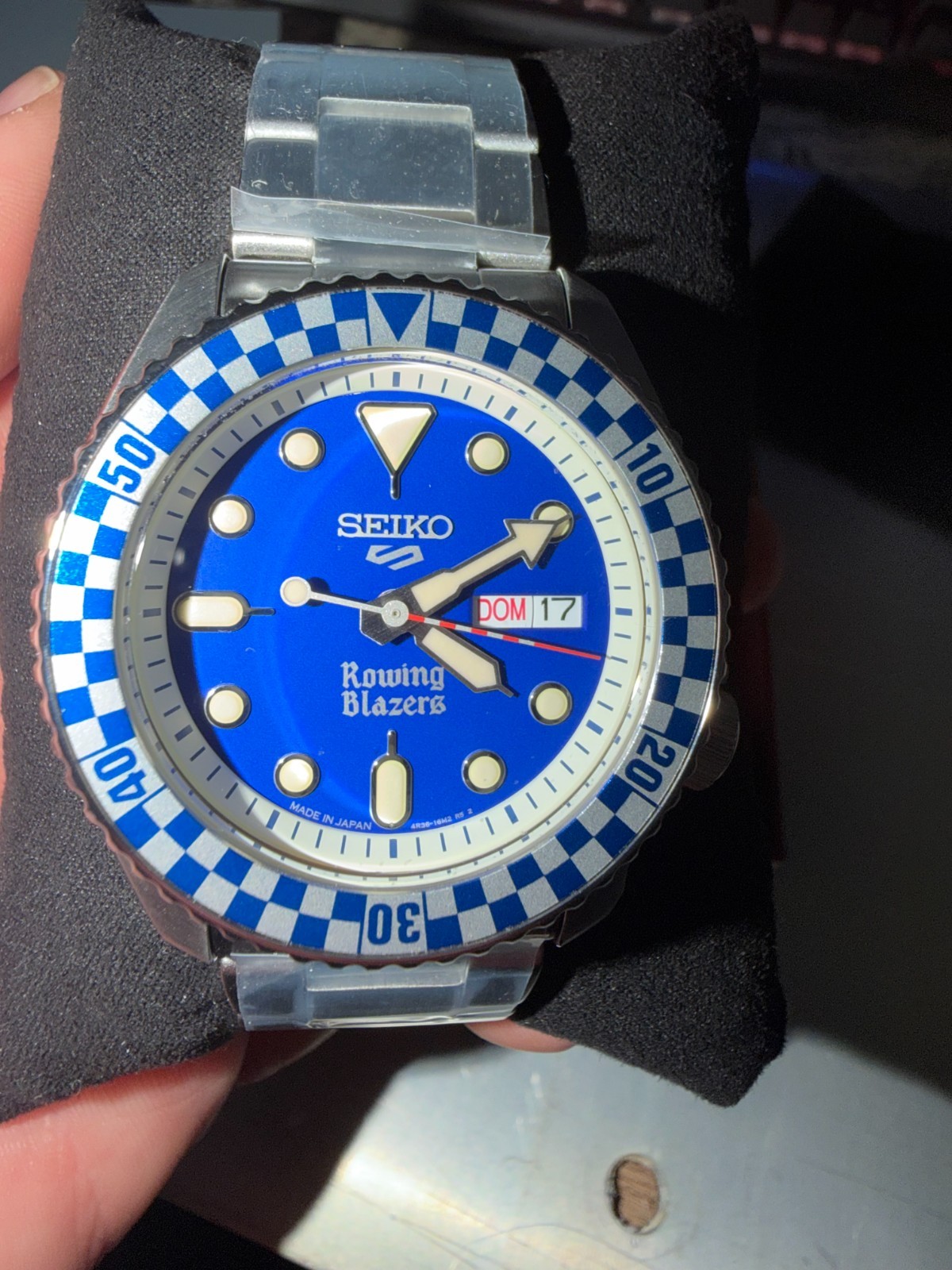 Seiko 5 Automatic x Rowing Blazers Blue Dial. 42MM