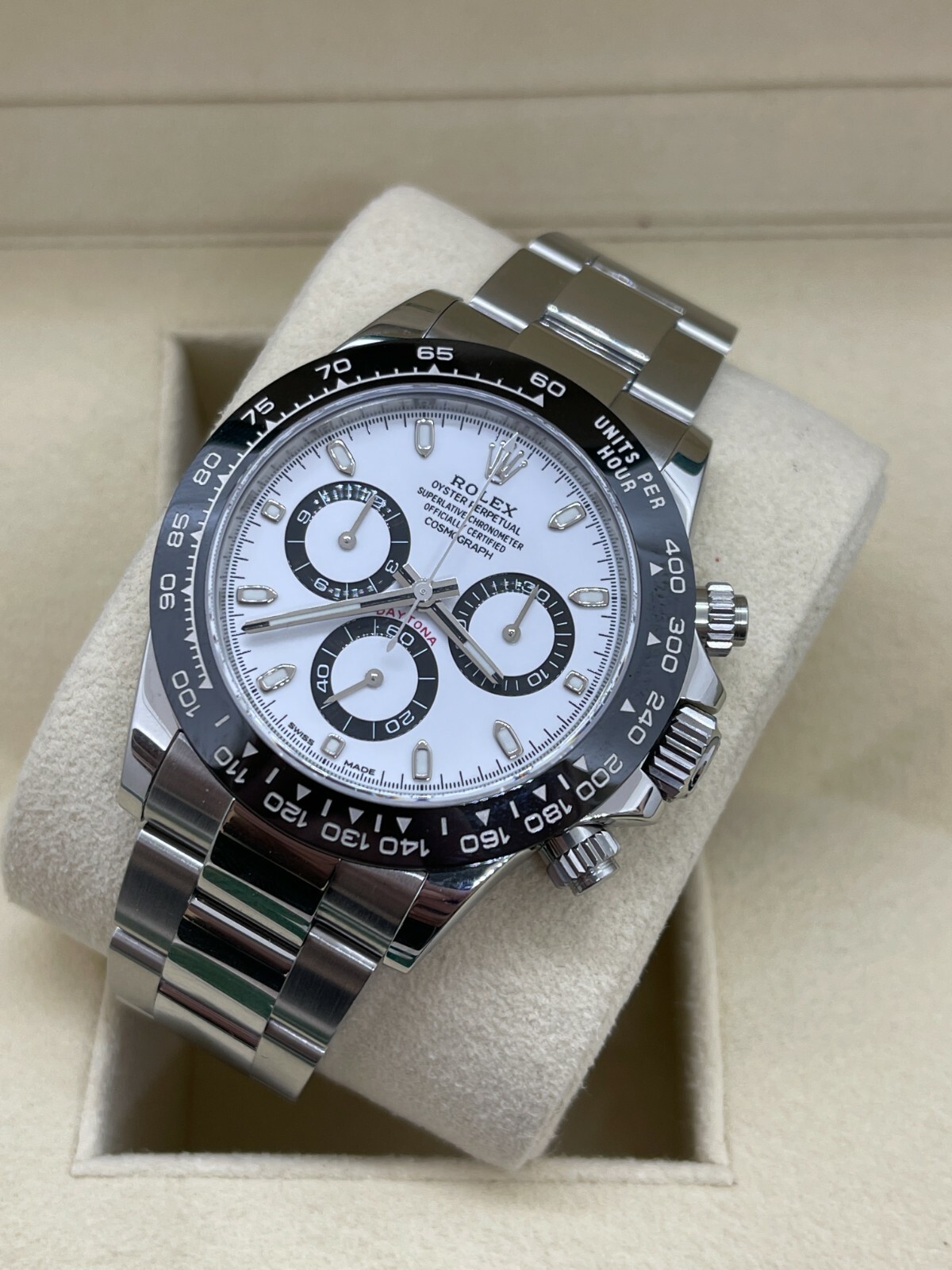 Rolex Daytona 116500LN Stainless Steel Automatic Watch – Panda – Complete Set