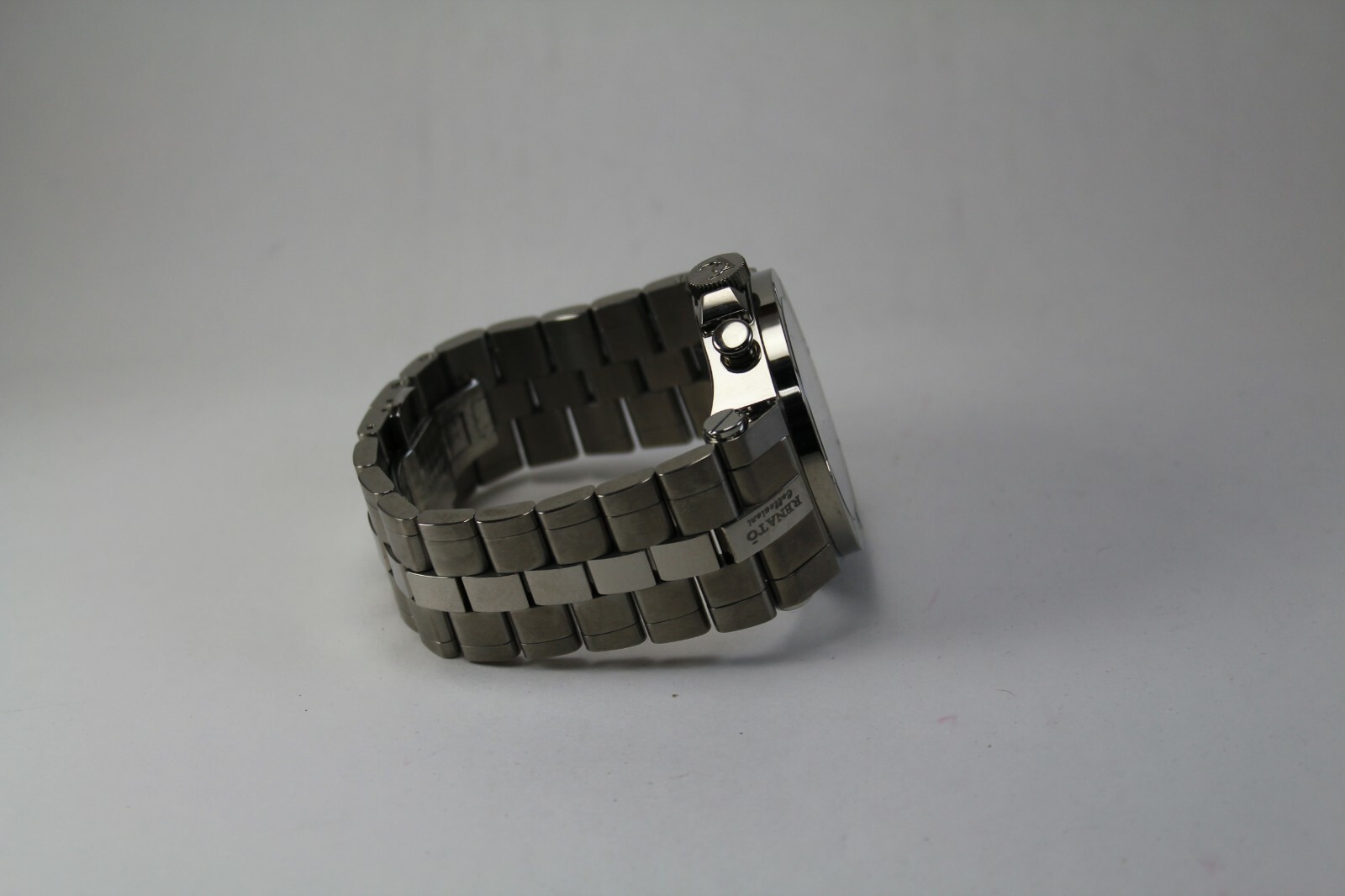 Renato Titanium & Onyx Integration Wilde Beast Men’s Watch, Swiss ETA G10