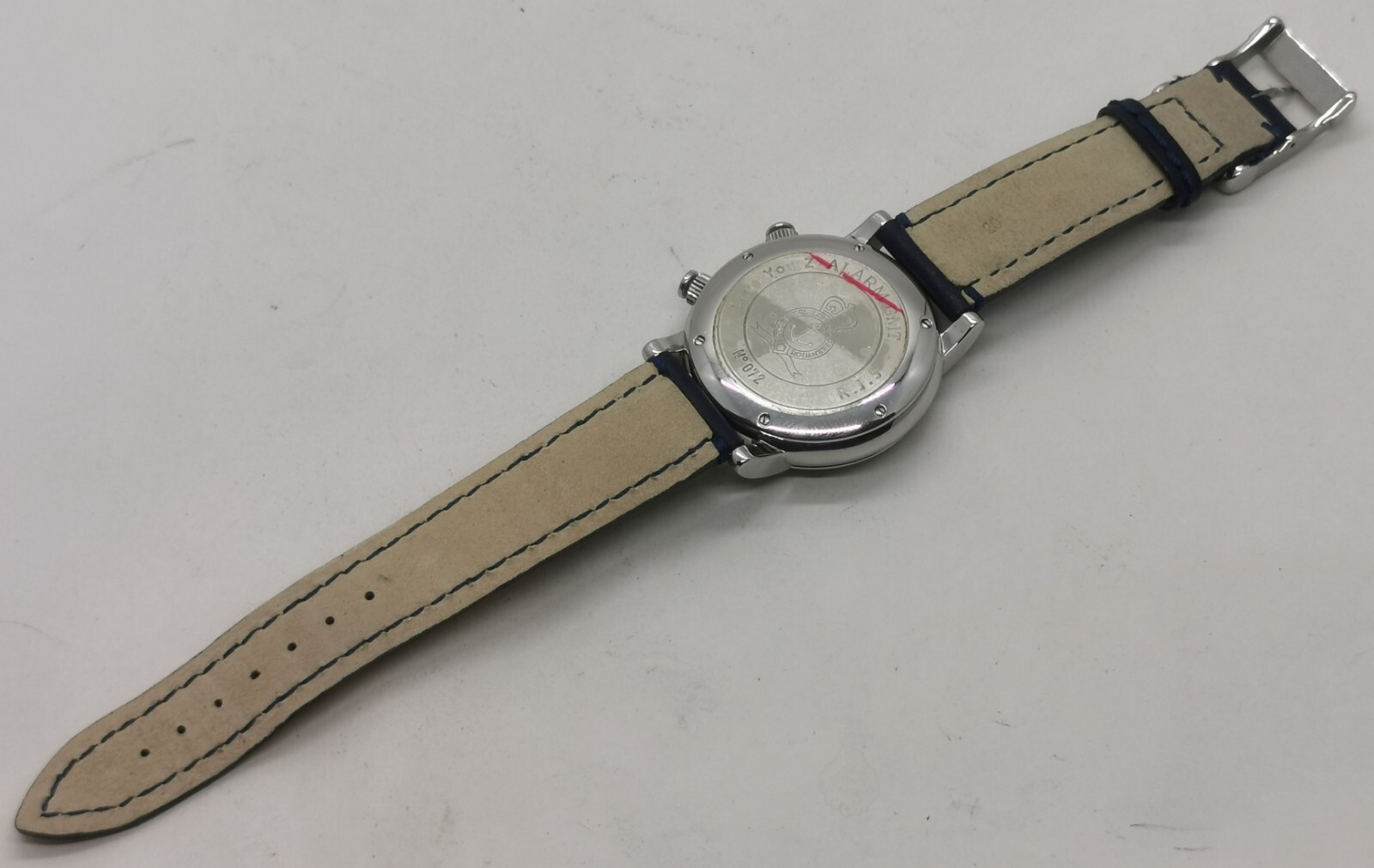 Vtg c2015 Graham, Tompion Automatic GMT Alarm Date Ltd Ed No.72 Gents 40mm Watch