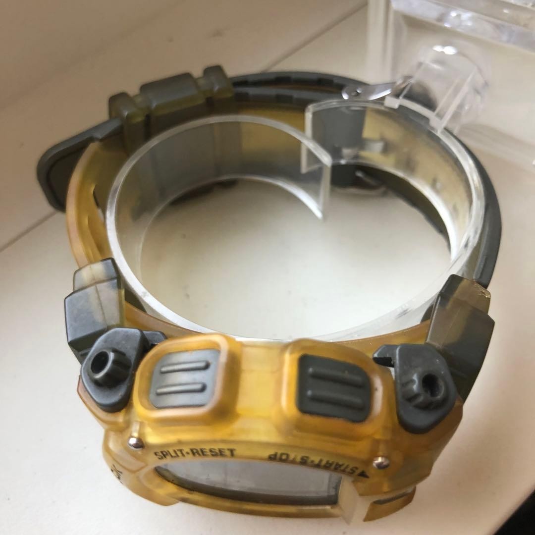 CASIO G-SHOCK Clear Yellow Watch