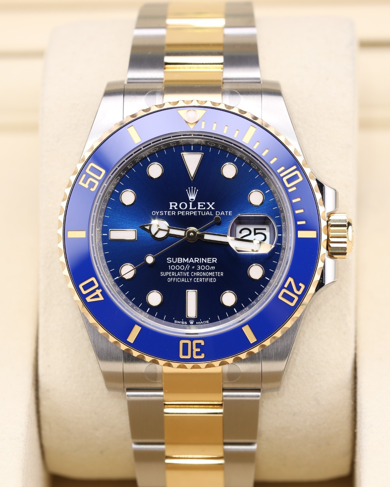 June 2026 Factory Stickers Rolex Submariner Date 41 Bluesy Blue Dial 126613LB