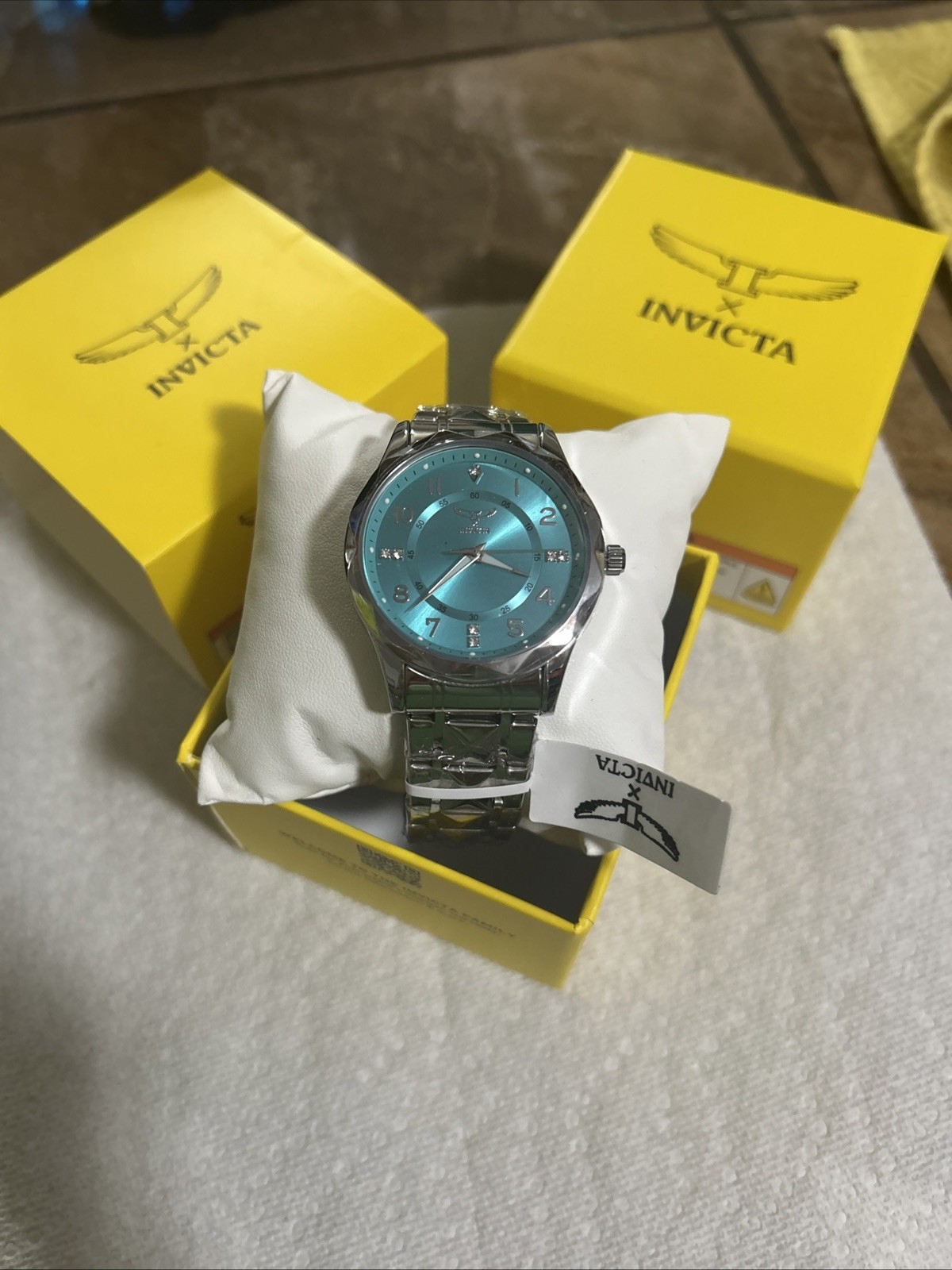 Invicta Men’s Watch Specialty I Blue Dial Silver Tone Bracelet 70050