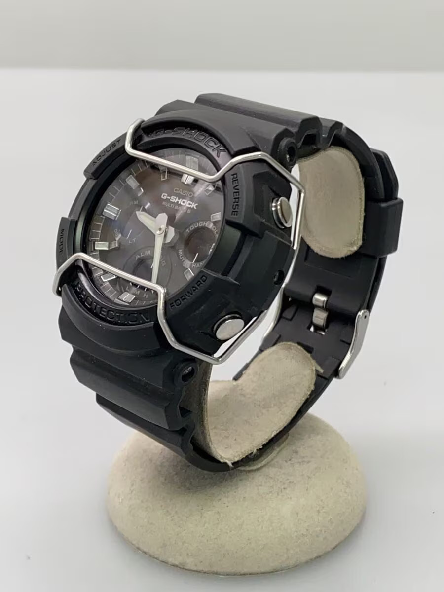 CASIO Protector Equipped Solar Wristwatch G SHOCK Digital Analog GAW 100B 1AJF