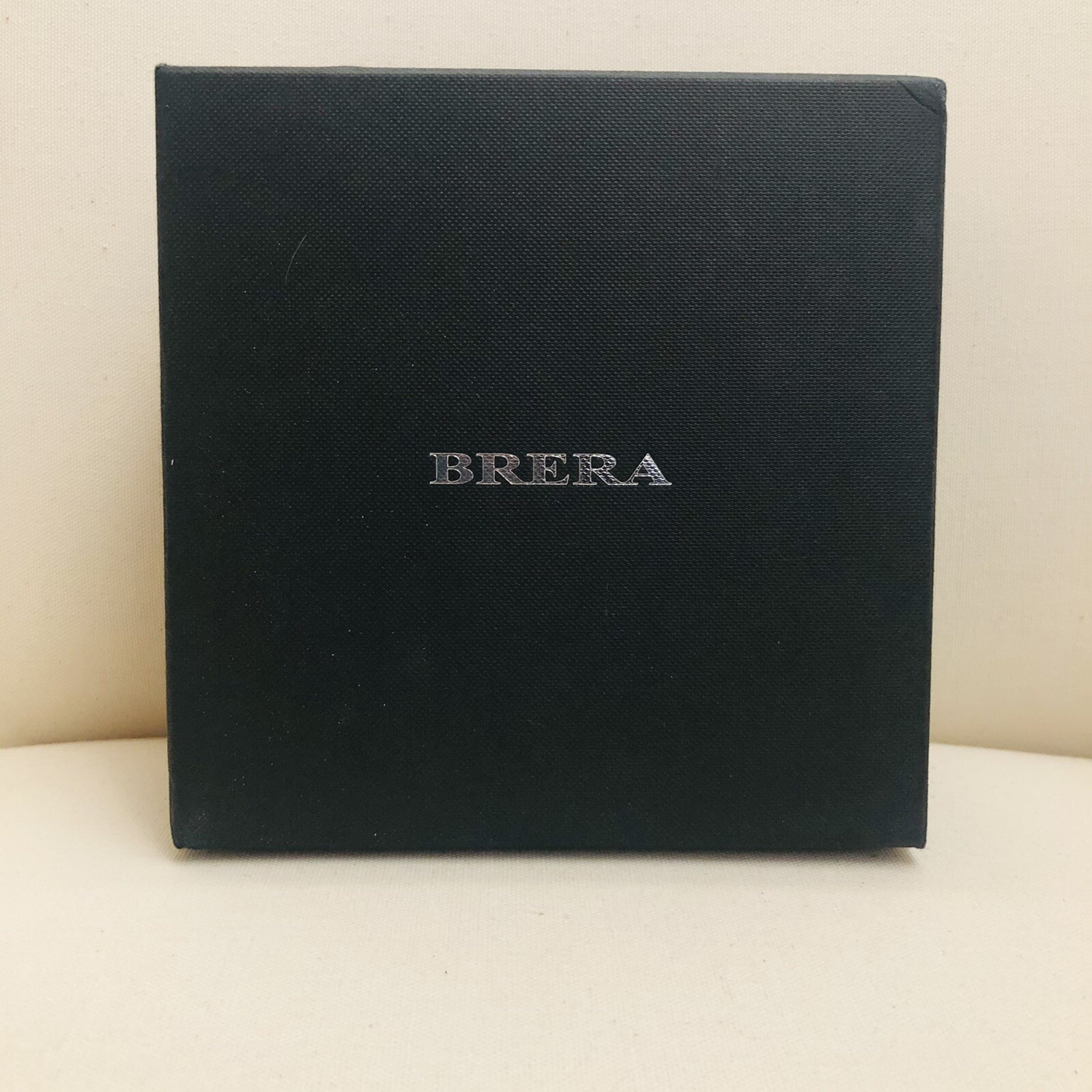 BRERA WATCH EMPTY BOX ONLY WITHOUT TAG BEAUTIFUL WOODEN BLACK BOX