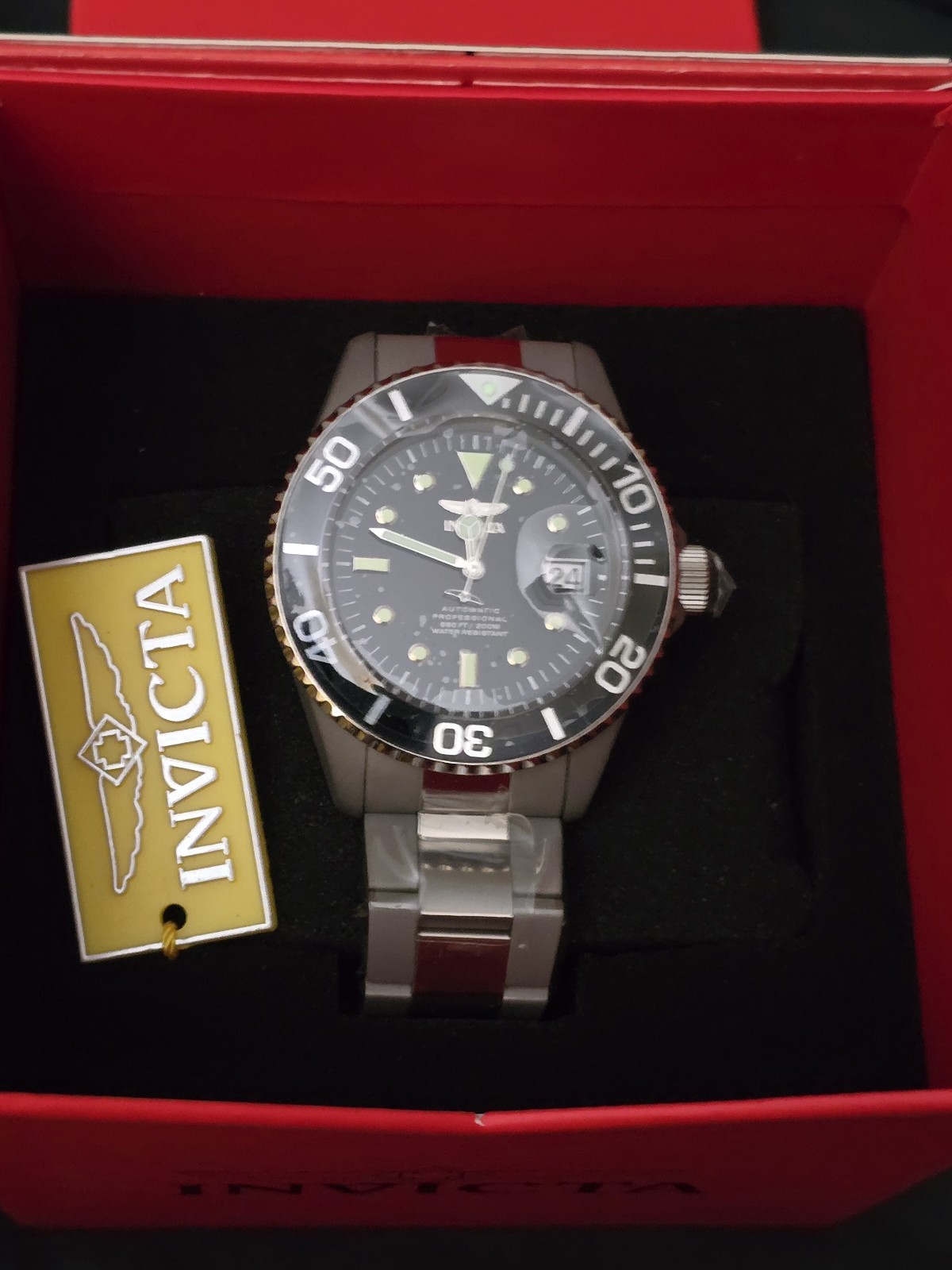 Invicta Pro Diver Automatic Solid Titanium 45mm Men’s Watch 0420 New With Box