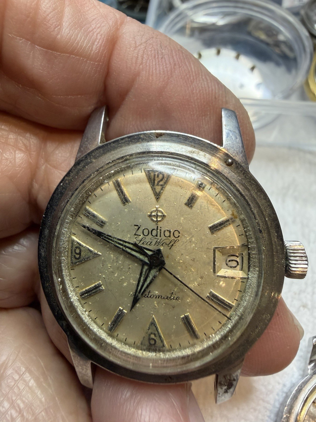 Zodiac Sea Wolf Watch For Parts 70-72 Model