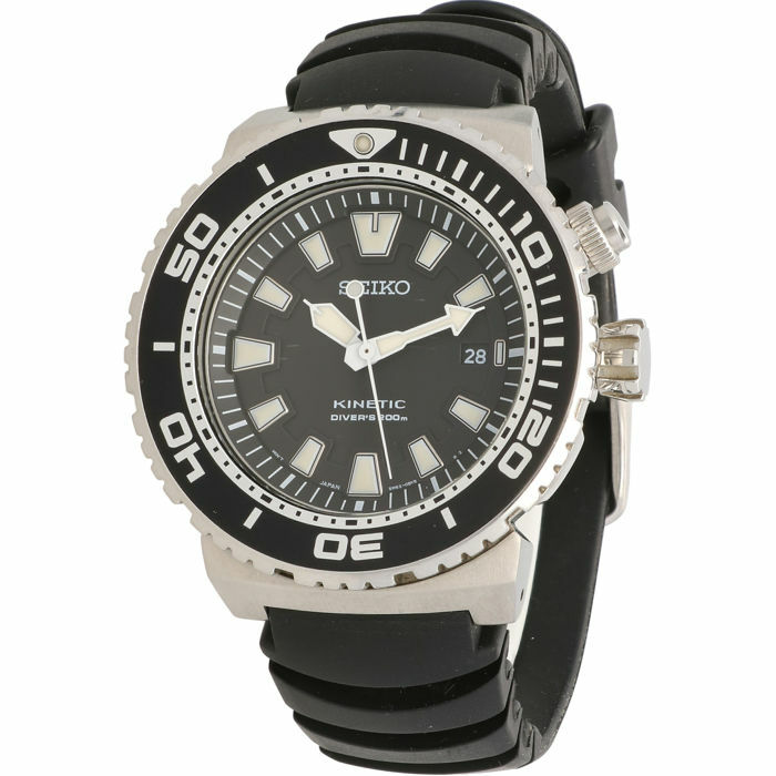 NOS Seiko Caesar Kinetic Diver 200M SKA383 SKA383J2 SKA383J Men Watch