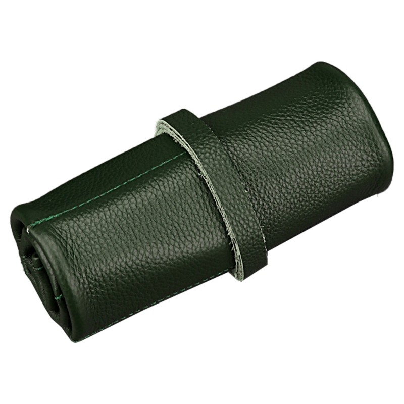 Leather Watch Storage Bag for Mechanical Timepieces Soft Inner Fabric Protector