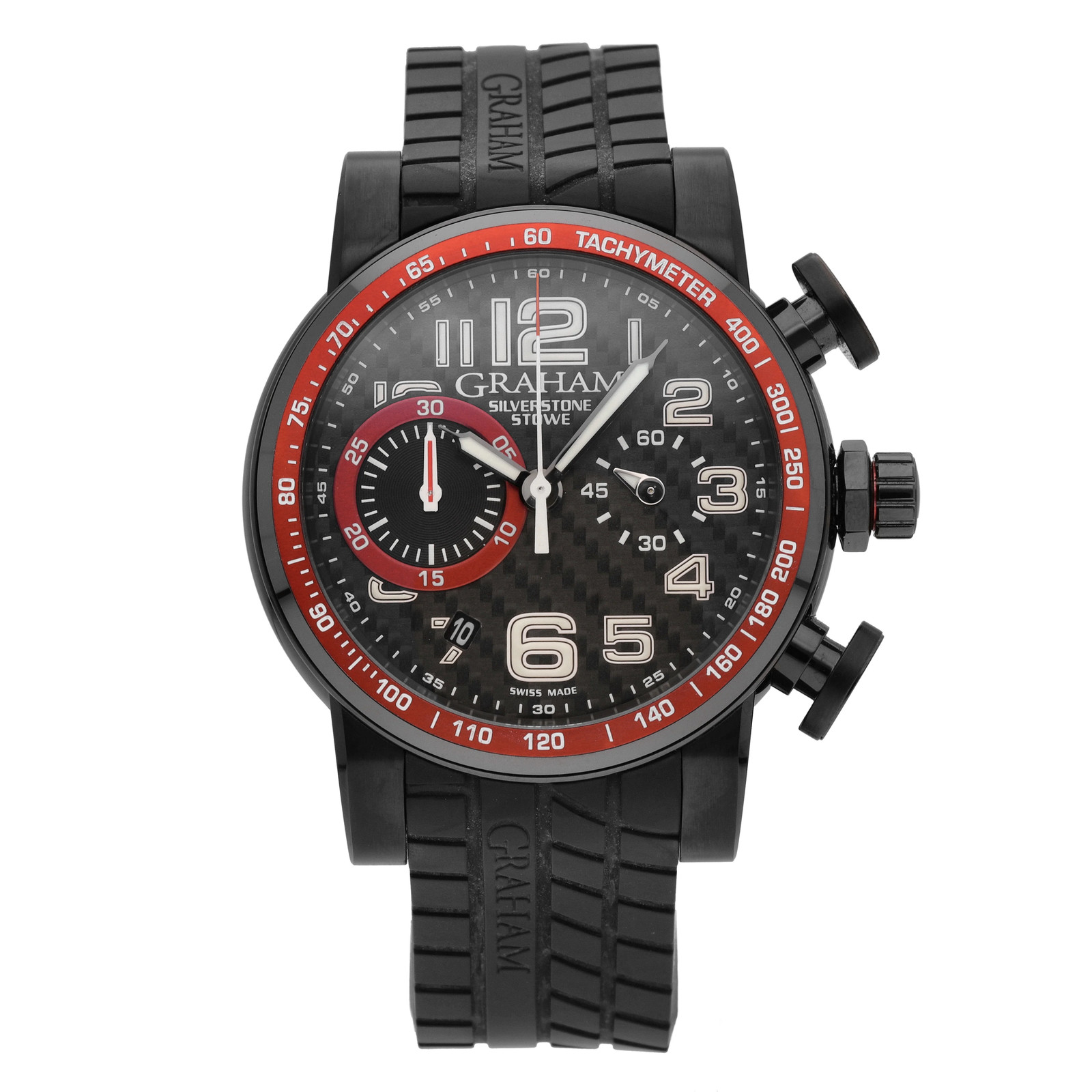 Graham Silverstone Stowe Racing 44mm Automatic Men’s Watch 2SAAB. B01A.K07N