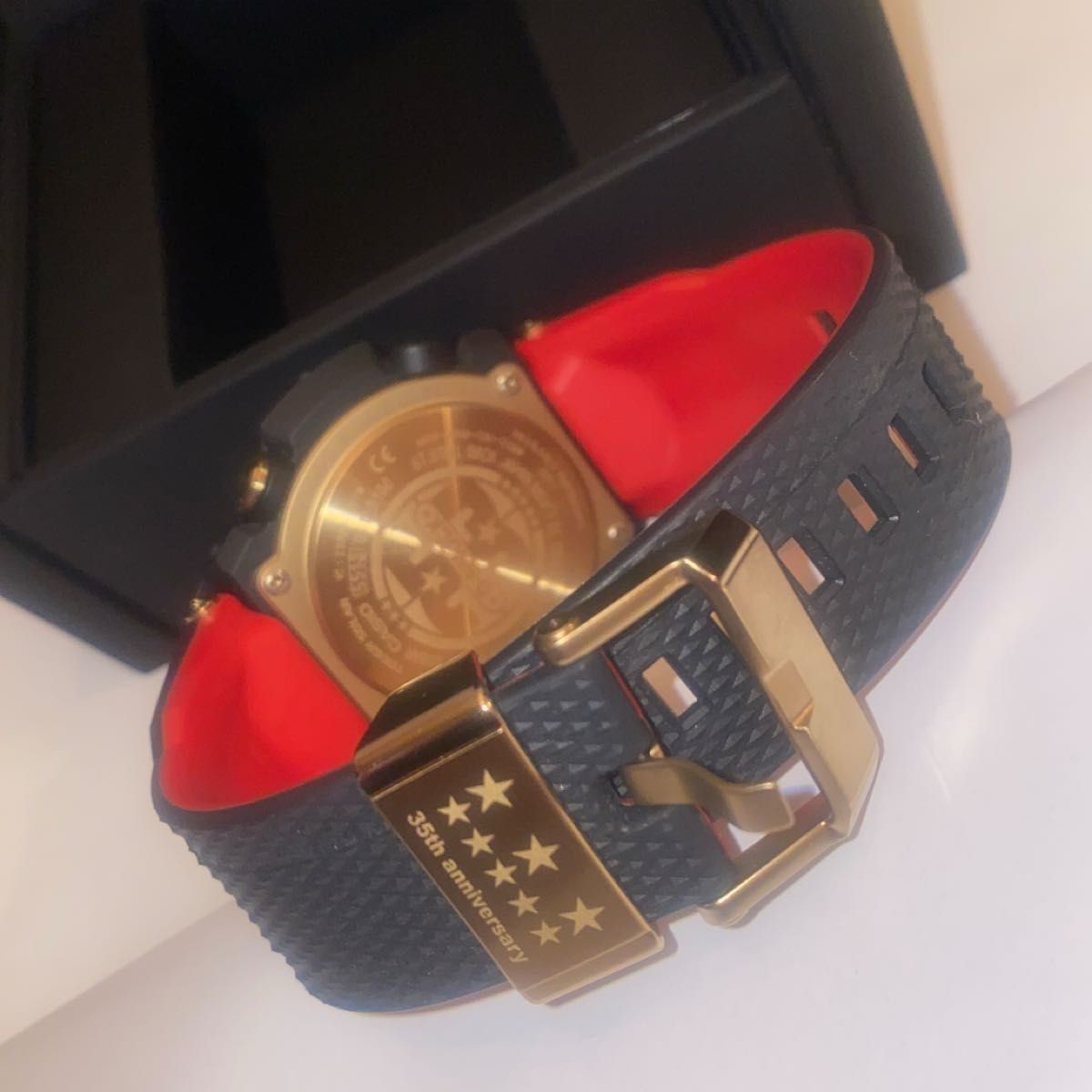 G-Shock Tough Chronograph with Bluetooth 35th Anniversary GST B100TFB 1AJR (Gold
