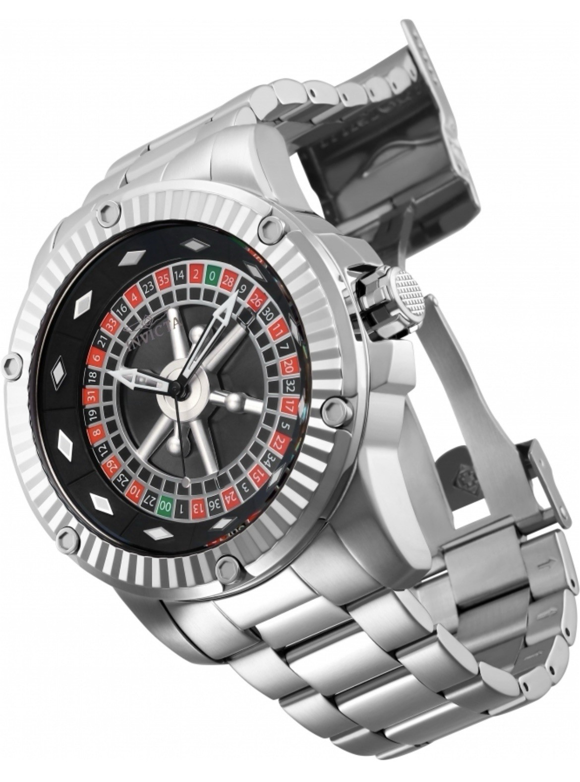 Invicta Spinning Roulette Automatic Black Dial Men’s Watch Model No. 28709