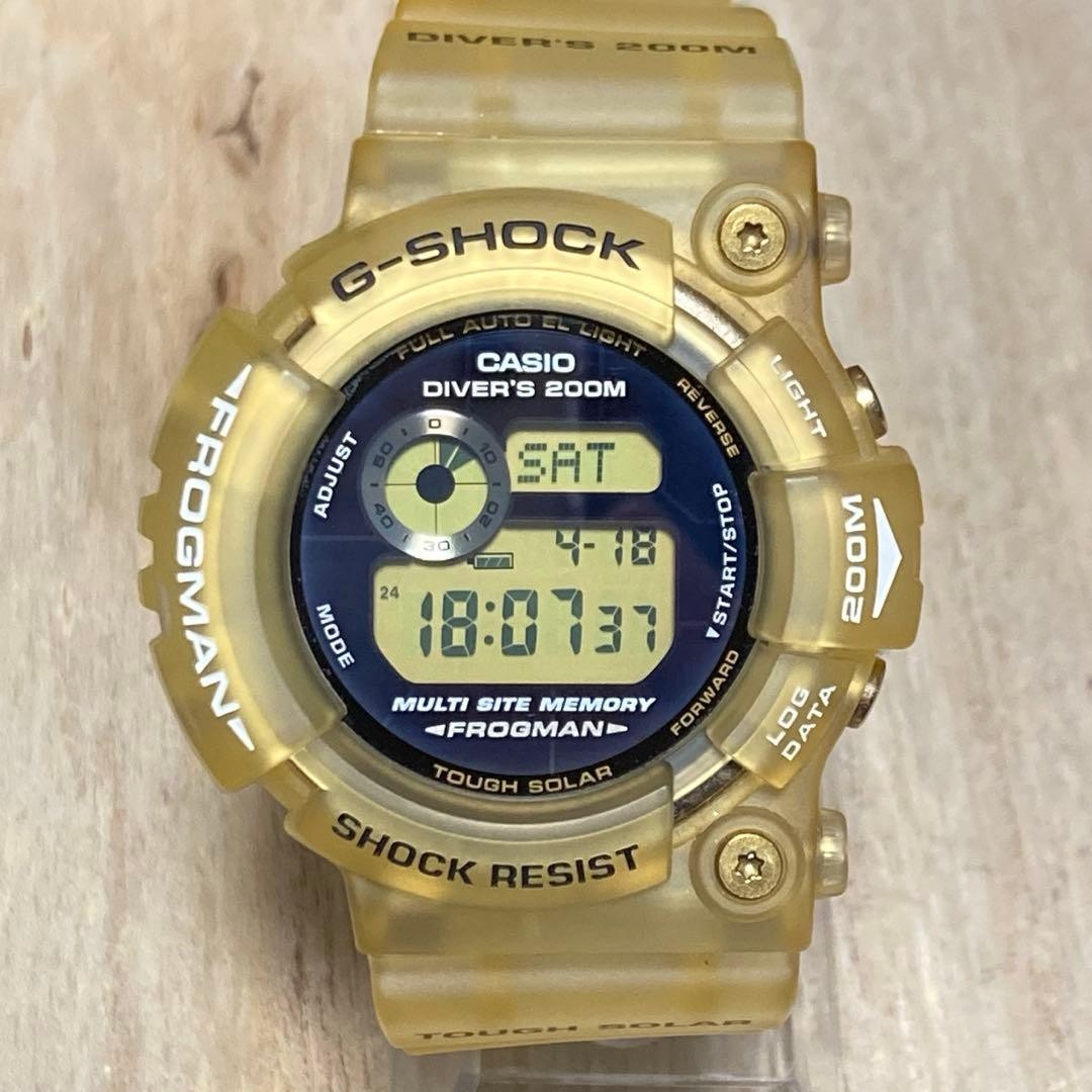 Tough Solar Fully Functional Condition G-Shock FROGMAN GW 225E 25th Annivers