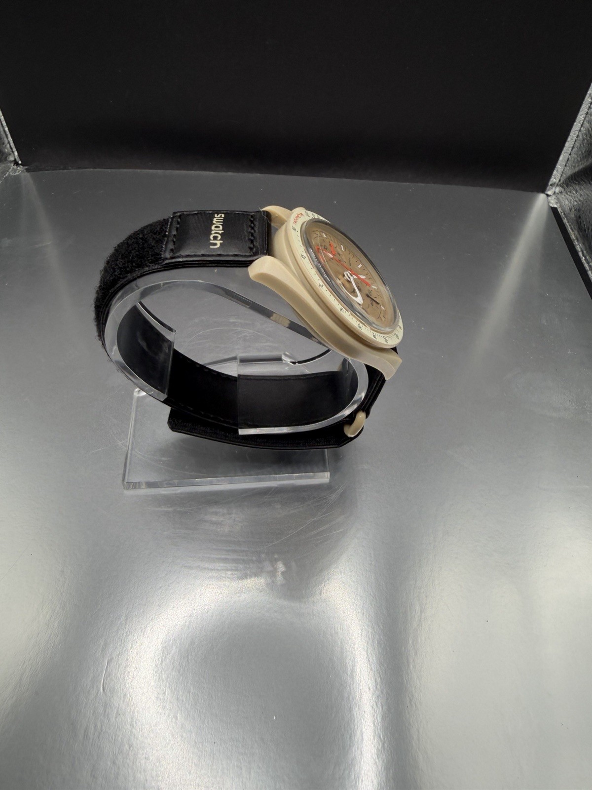 Swatch Bioceramic Speedmaster Mission to Jupiter 42mm Chronograph Quartz