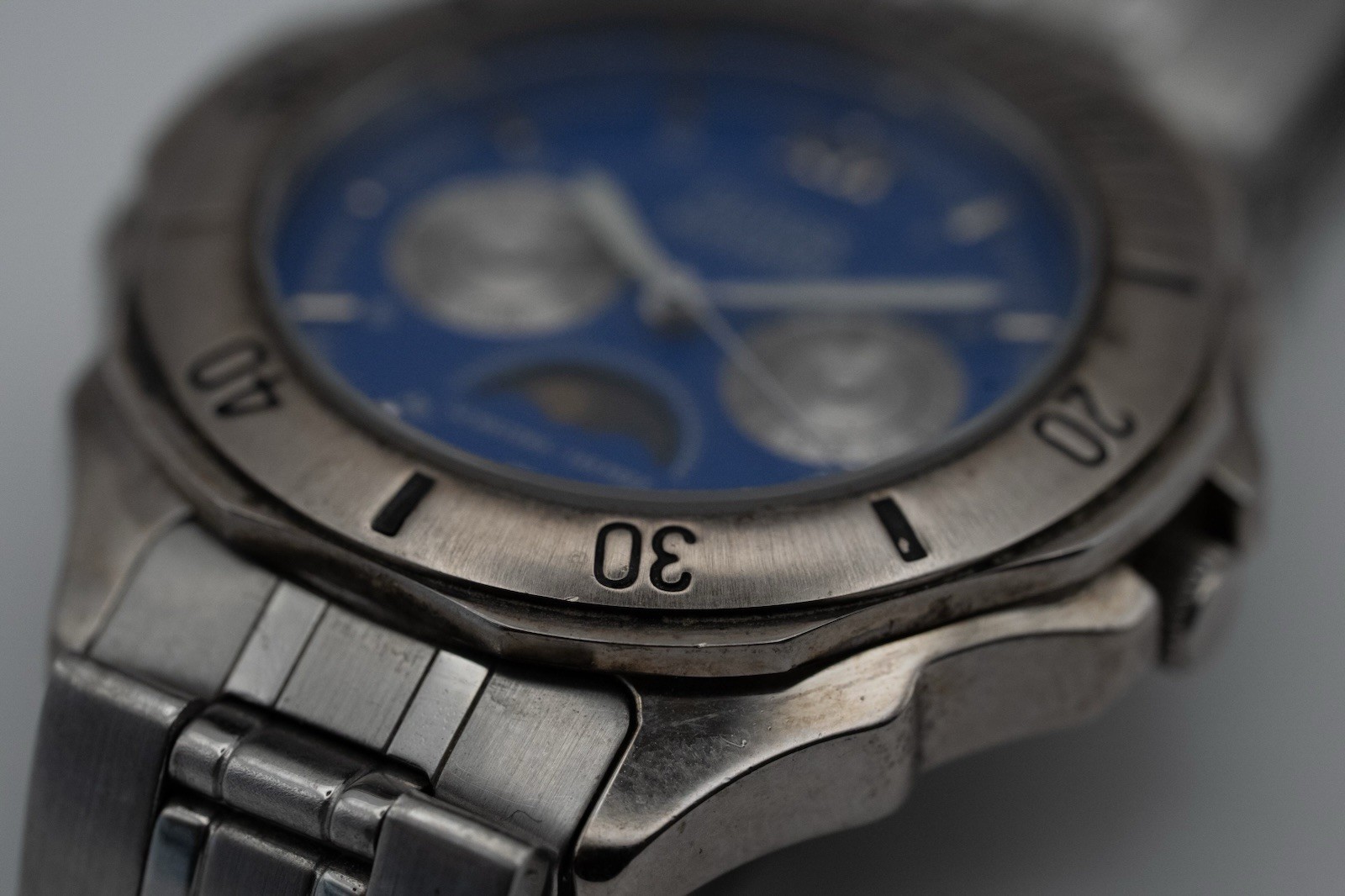 GUESS Men’s Waterproof Blue Dial