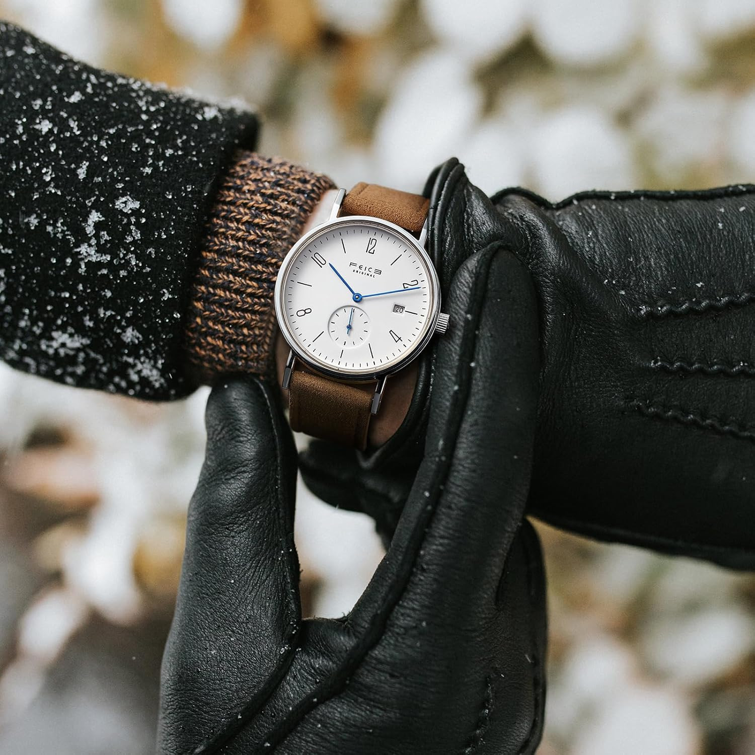Bauhaus Waterproof Automatic Watch with Sapphire Crystal for All Genders