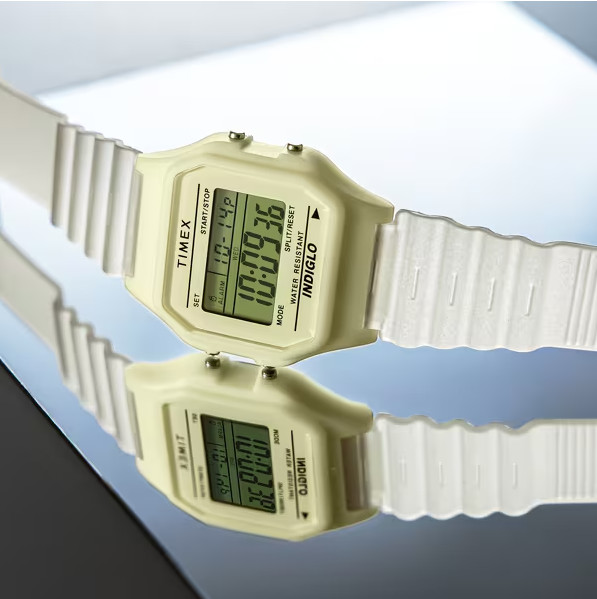 Timex T80 Glow-in-the-Dark TW2Y02600 Digital Watch Retro Style Unisex New