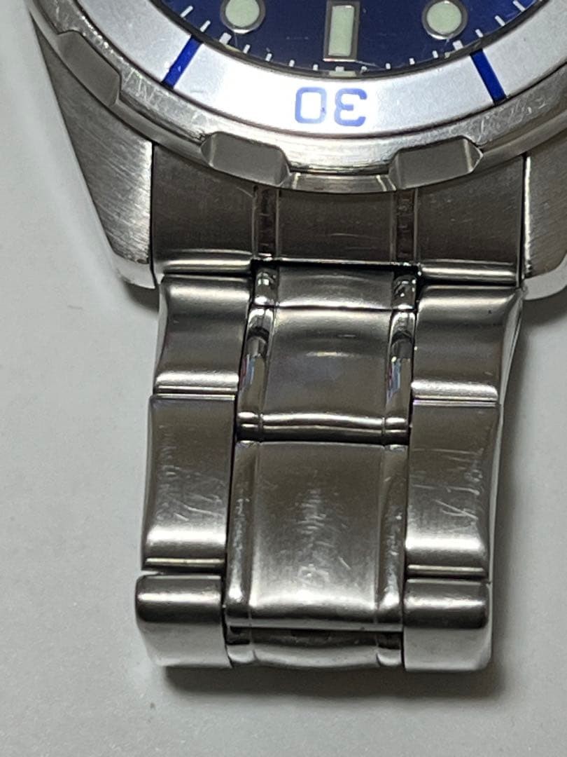 Casio EF-200 watch, blue dial