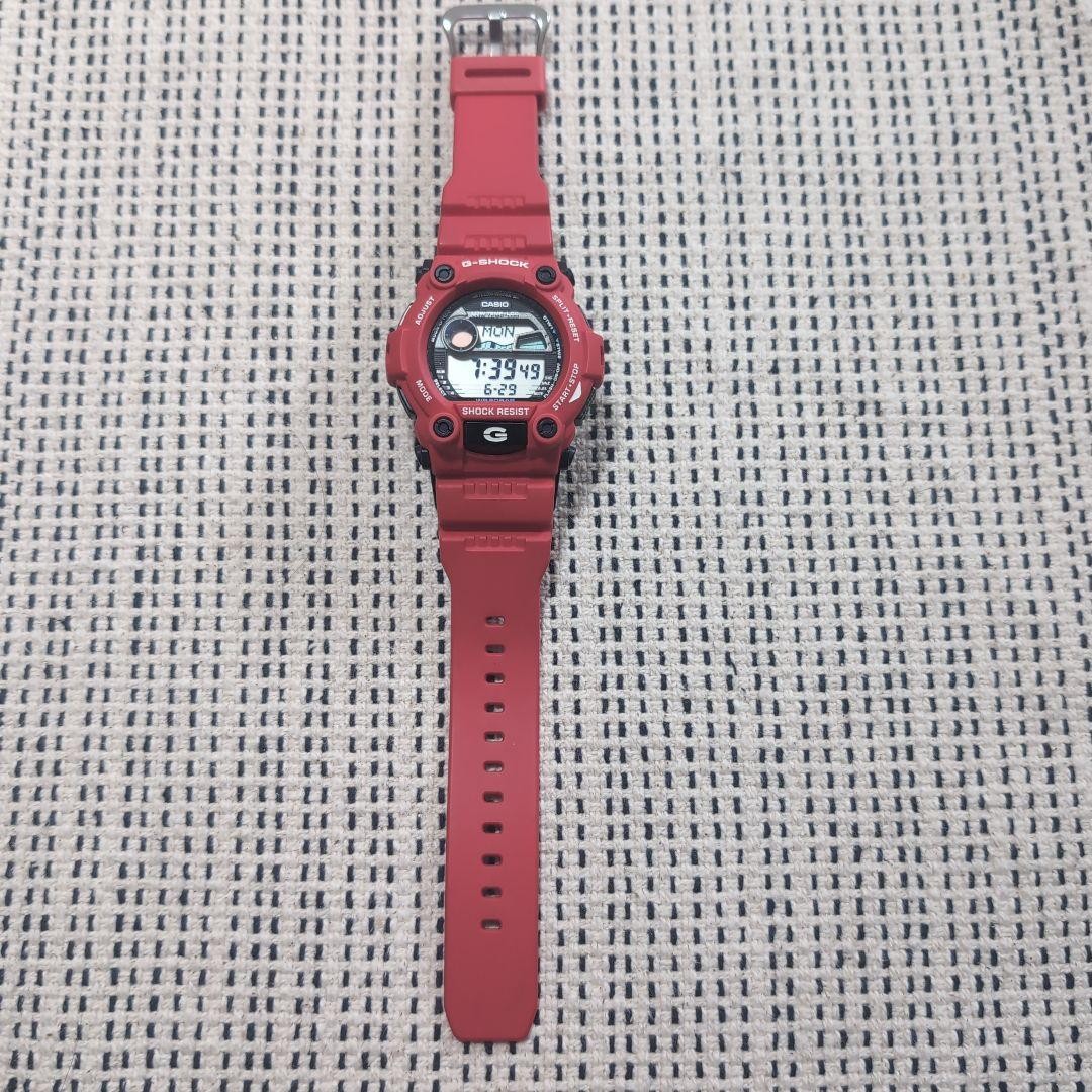 CASIO G-SHOCK Digital Watch, Red 【USED】