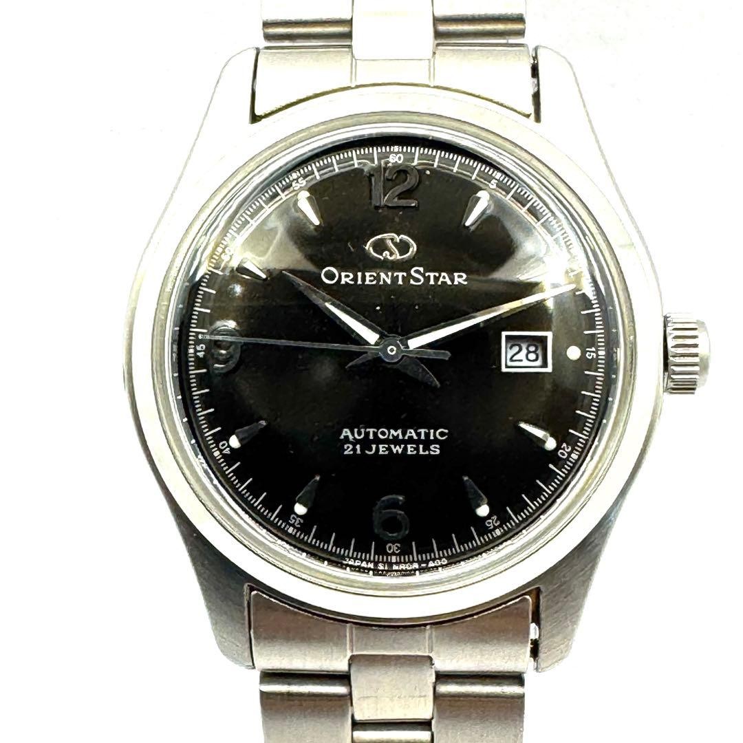 ORIENT STAR Automatic Skeleton Watch 1.14in Case 6.69in Wrist Black Dial