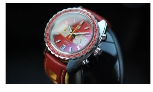 [B1Y] Straton Sync Red Watch Chronograph [x4n]