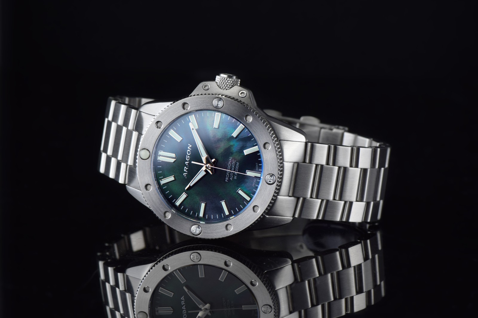 ARAGON A464BLK Matador 42 NH35