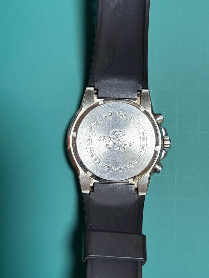 Casio ifice EF-552 Chronograph Watch Stainless Steel