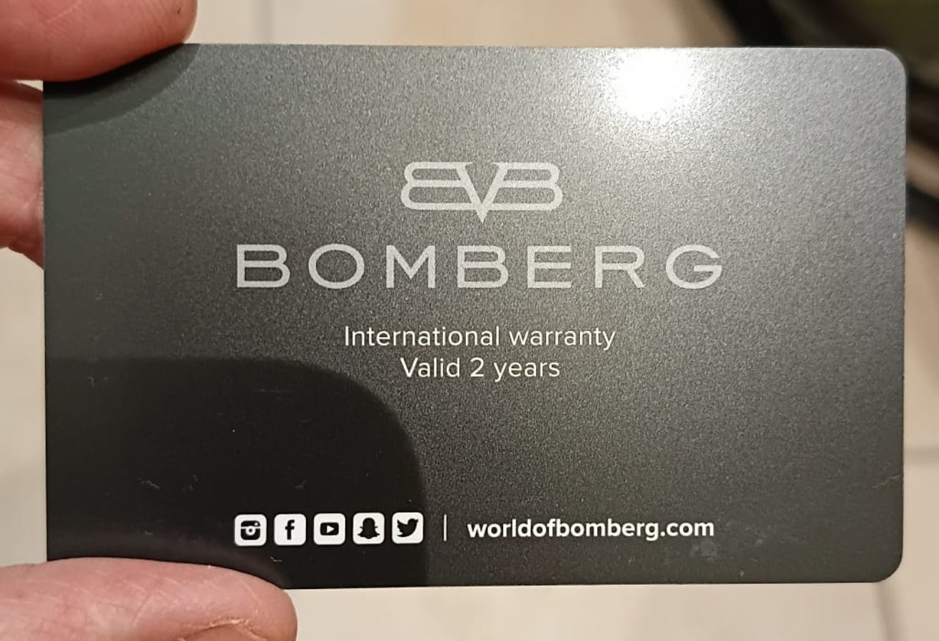 Bomberg Metropolis Doha Automatic Limited Edition One of 200 DLC Black Watch