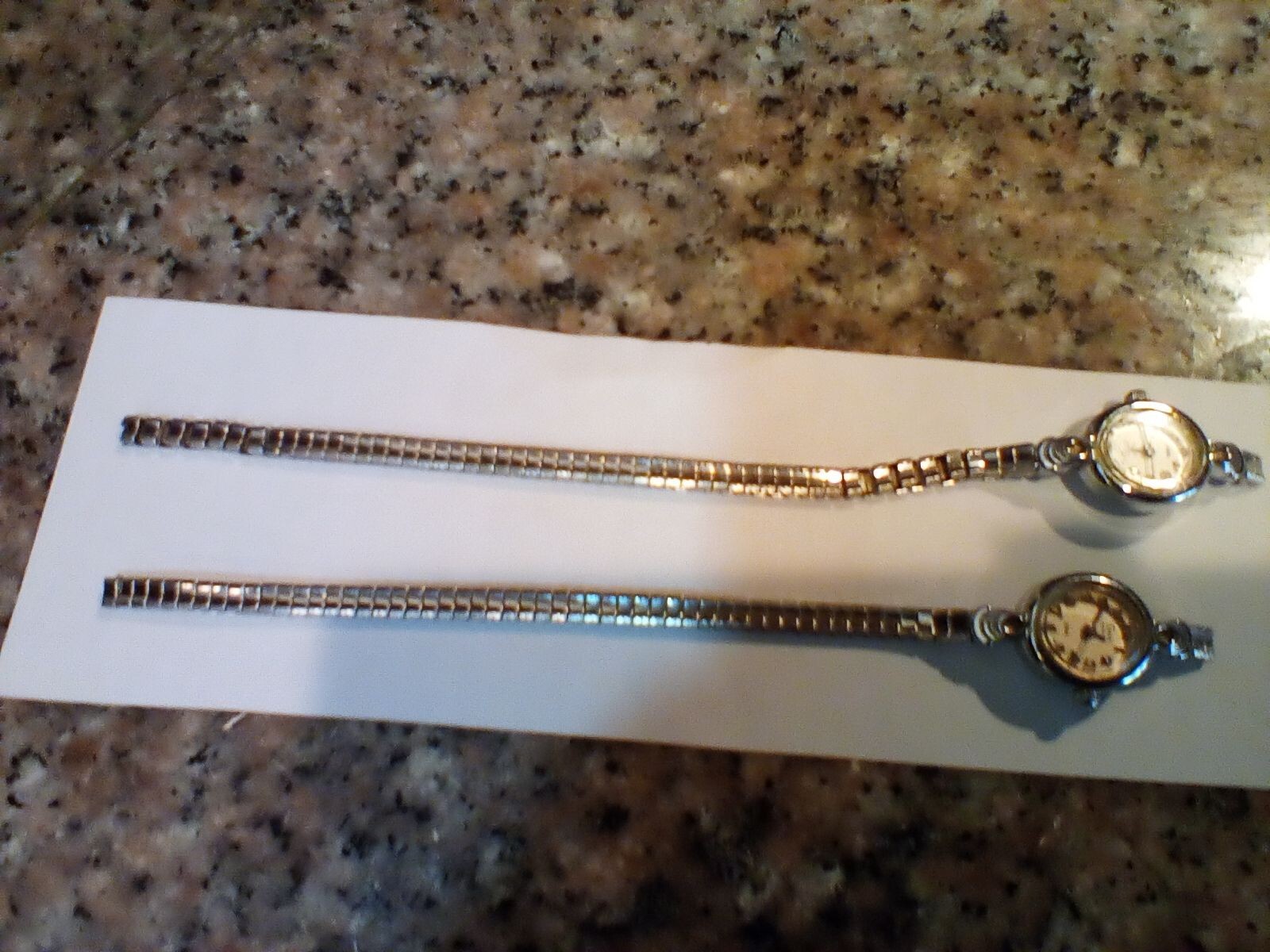 Two Vintage Timex Watches Women Silver Tone Oval Dial Quartz Philippines