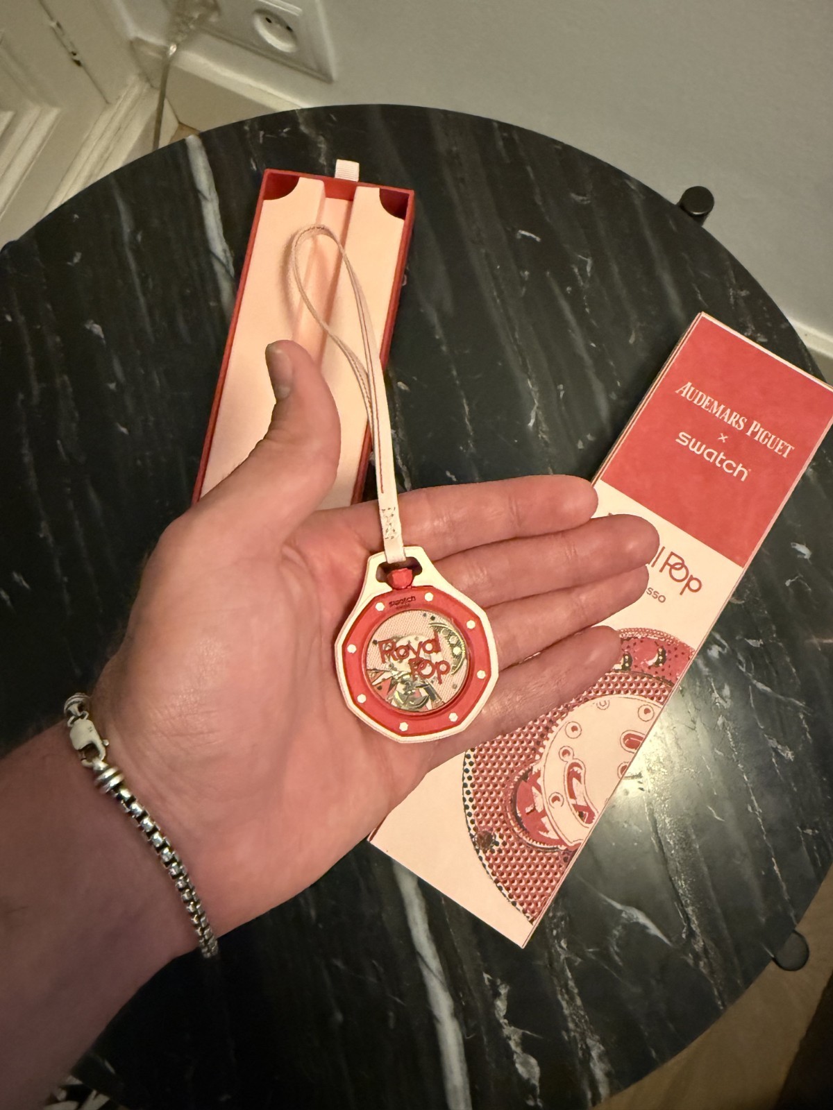 Swatch x Audemars Piguet Bioceramic Royal Pop Otto Rosso