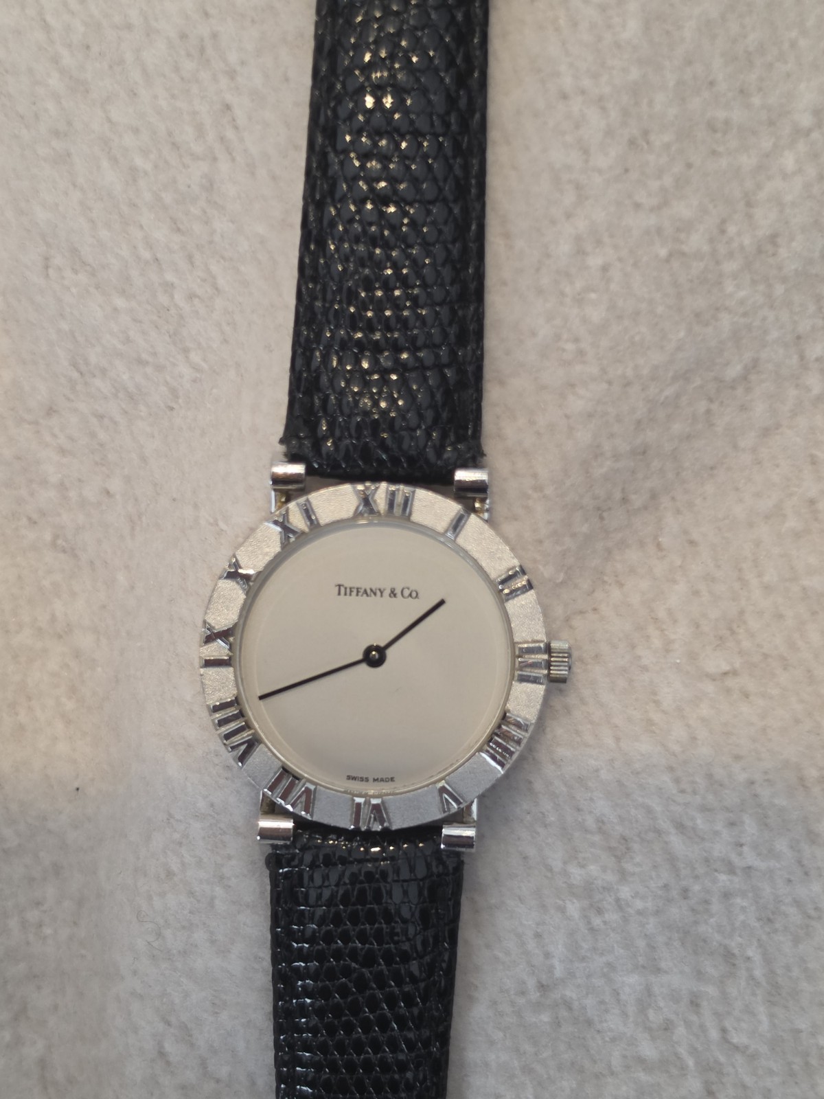 TIFFANY&Co. Atlas M0640 Sterling Silver Watch