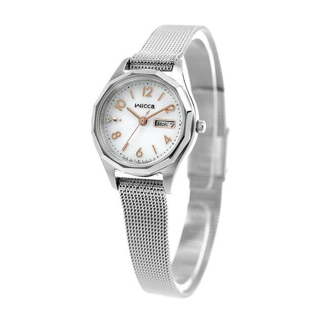 New Citizen Wicca Women’s Watch KH3 517 11 Wicca Solar Tech Day Date Model