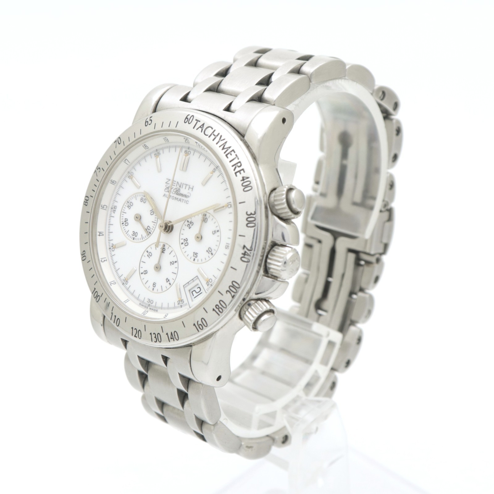 Zenith El Primero Rainbow Ref. 15/02-0460-400 White Dial